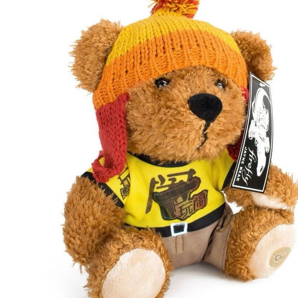 Cozy Teddy Bear with Knit Accessories Plush Firefly Jayne Bear - Picture 6 of 6